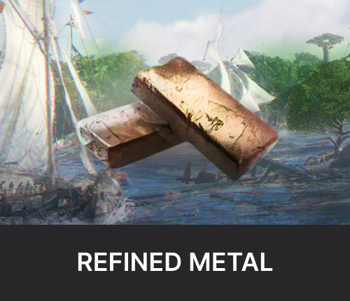 Skull and Bones Refined Metal Materials